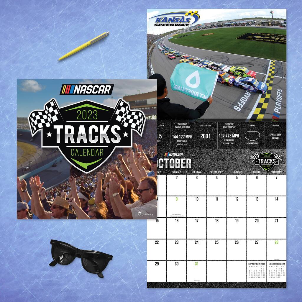 TF Publishing 2023 Nascar Tracks Wall Calendar Michaels